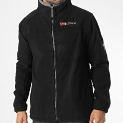 Meilleure vente 🥰 Veste Zippée Polaire Tamazonie Noir de Geographical Norway 🔥