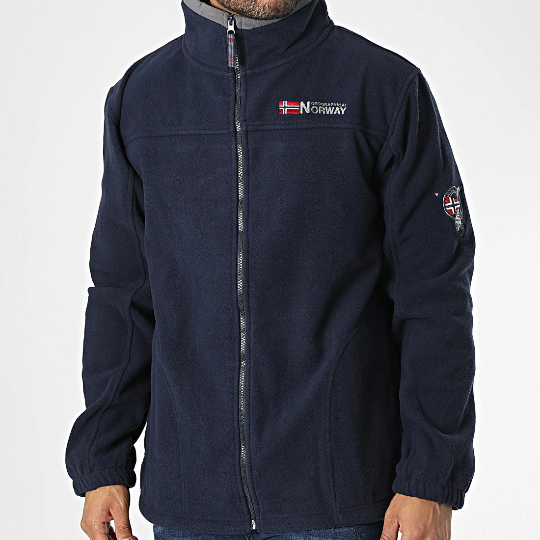 Offres ✔️ Veste Zippée Polaire Tamazonie Bleu Marine de Geographical Norway 😍 3 Offres ✔️ Veste Zippée Polaire Tamazonie Bleu Marine de Geographical Norway 😍 – Image 3