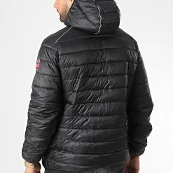 Budget 😉 Doudoune Capuche Brick Noir de Geographical Norway 😉 -Geographical Norway Soldes Boutique geographical norway 347164 BRICK BLACK 20221110T151528 04