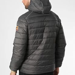 Bon marché 🛒 Doudoune Capuche Bick Gris Anthracite de Geographical Norway 🥰 -Geographical Norway Soldes Boutique geographical norway 347166 BRICK DARK GREY 20221110T151403 04