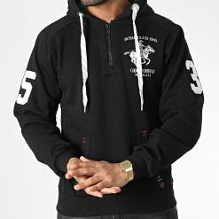 Grosses soldes 😉 Sweat Capuche Folton Noir de Geographical Norway 🎉 -Geographical Norway Soldes Boutique geographical norway 347319 FOLTON BLACK 20221109T155436 03