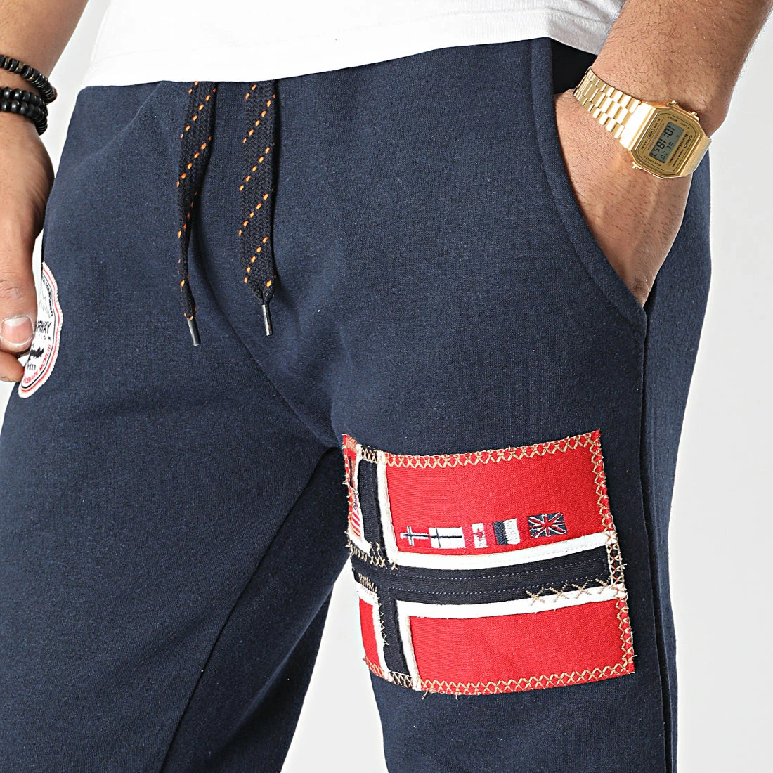 Grosses soldes 🤩 Pantalon Cargo Mycargo Bleu Marine de Geographical Norway ✨ 2 Grosses soldes 🤩 Pantalon Cargo Mycargo Bleu Marine de Geographical Norway ✨ – Image 2