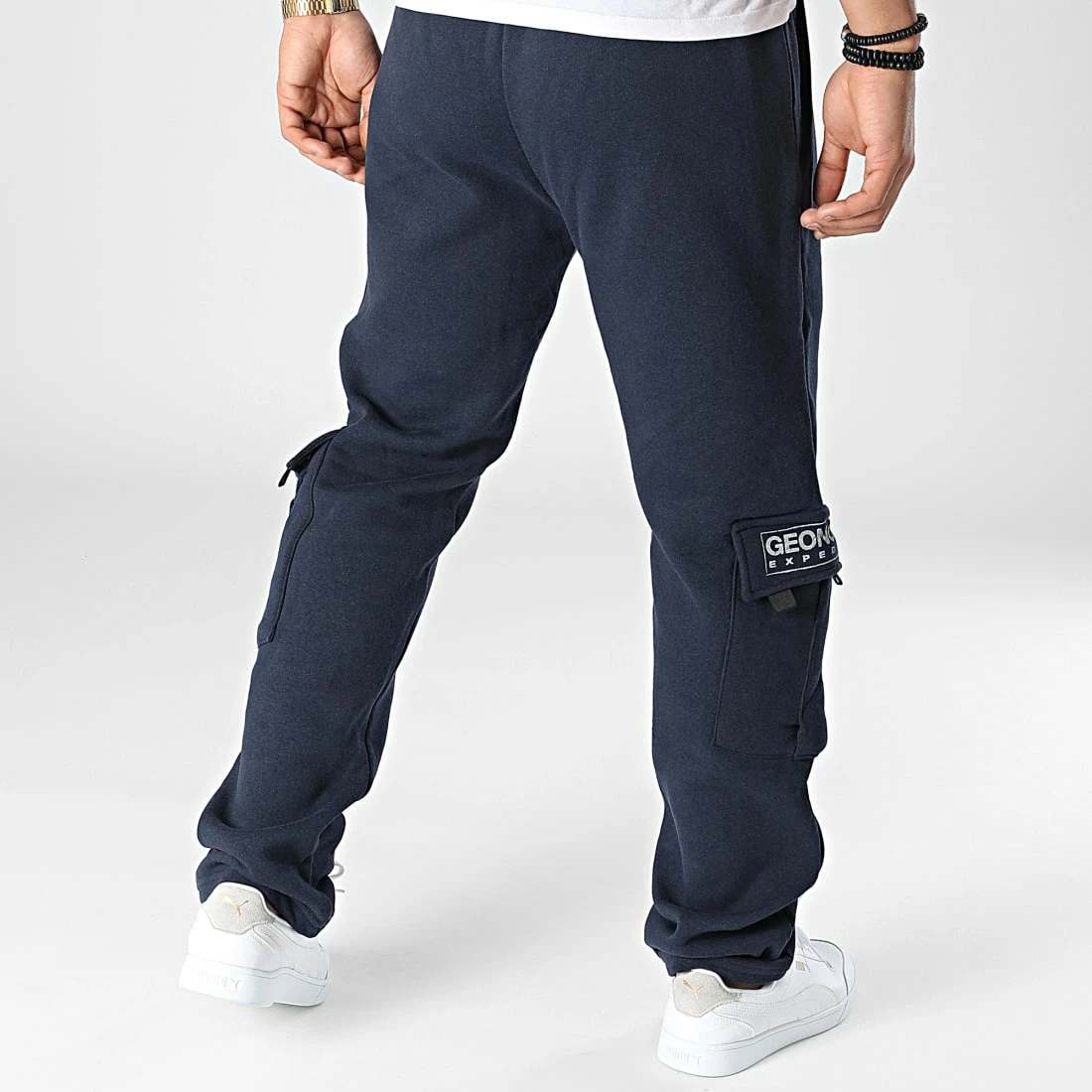 Grosses soldes 🤩 Pantalon Cargo Mycargo Bleu Marine de Geographical Norway ✨ 4 Grosses soldes 🤩 Pantalon Cargo Mycargo Bleu Marine de Geographical Norway ✨ – Image 4
