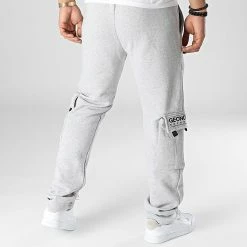 Meilleur prix ✔️ Pantalon Cargo Mycargo Gris Chiné de Geographical Norway 😀 -Geographical Norway Soldes Boutique geographical norway 347350 MYCARGO B GREY 20221124T092623 04