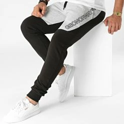 Offres ⌛ Pantalon Jogging Moriarty Noir Gris de Geographical Norway 🛒 -Geographical Norway Soldes Boutique none 289147 MORIARTY BLACK LIGHT GREY 20211022T160613 03